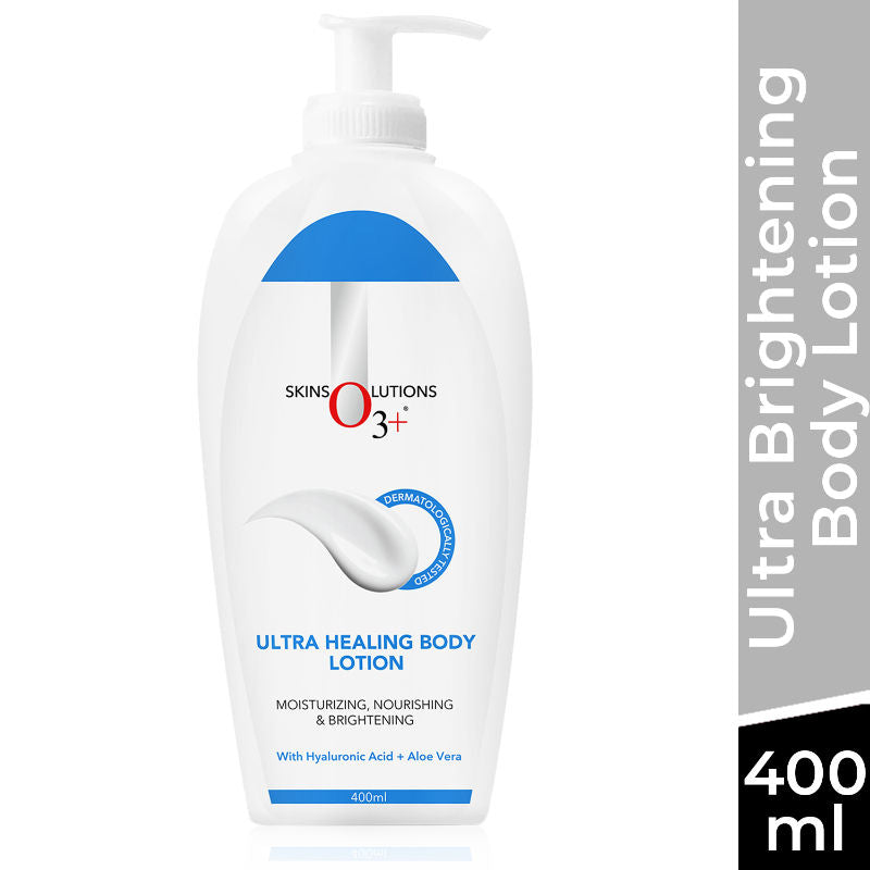 Ultra Healing Brightening Body Lotion Moisturiser With Hyaluronic Acid & Aloe Vera