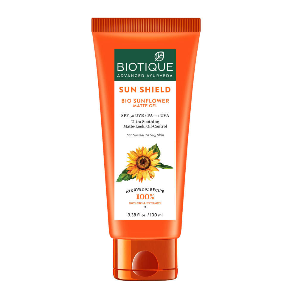 Bio Sunflower Matte Gel Sunscreen SPF 50