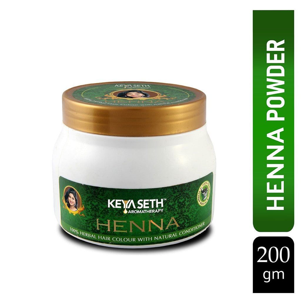 Keya Seth Aromatherapy- Henna Powder Herbal Hair Colour With Natural Conditioner Makes Hair Soft