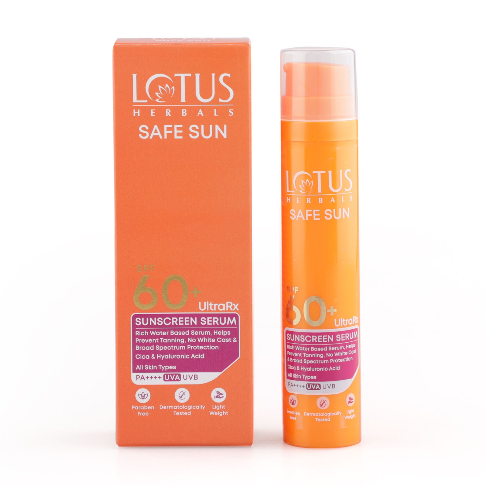 Ultrarx Sunscreen Serum SPF 60+ PA++++ In Vivo & Dermatologically Tested