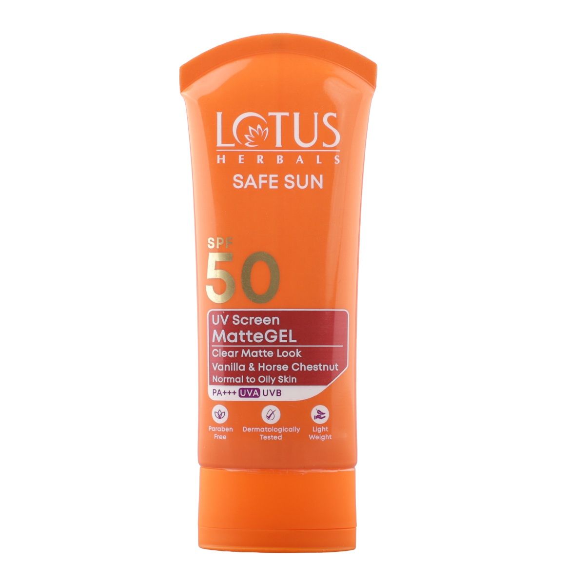 SafeSun UV Screen Matte Gel Sunscreen SPF 50 PA+++ With Lightweight And No WhiteCast