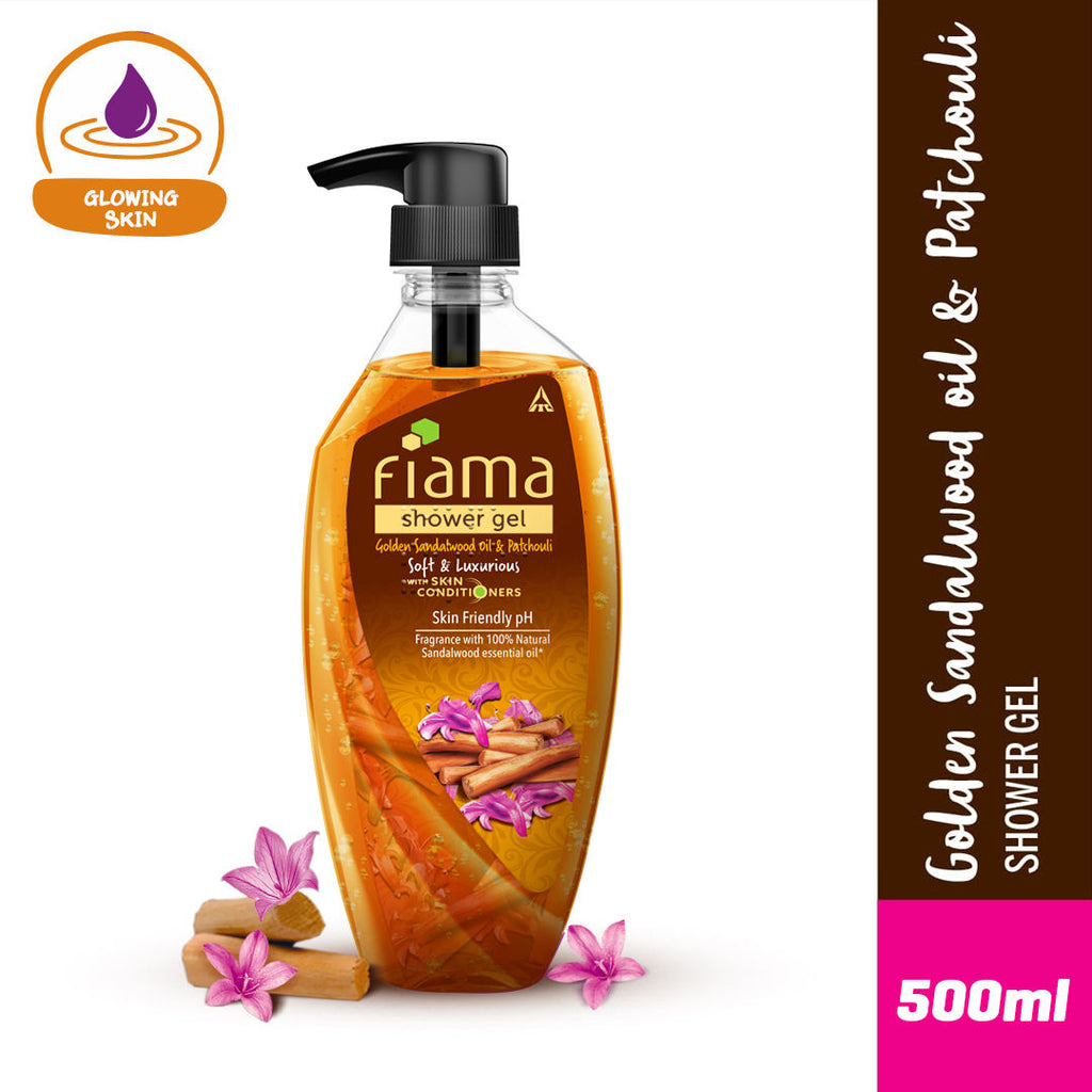 Golden Sandalwood Oil And Patchouli Shower Gel