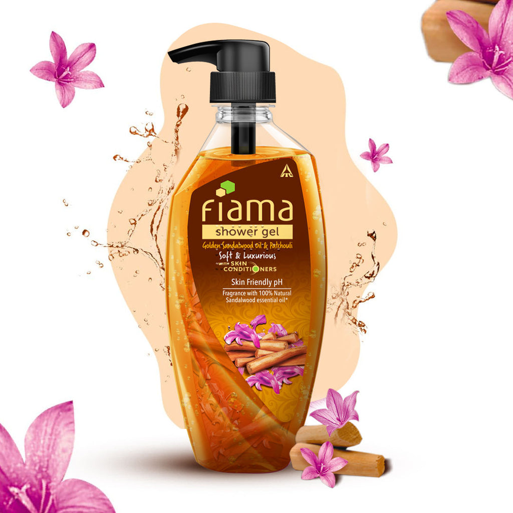 Golden Sandalwood Oil And Patchouli Shower Gel
