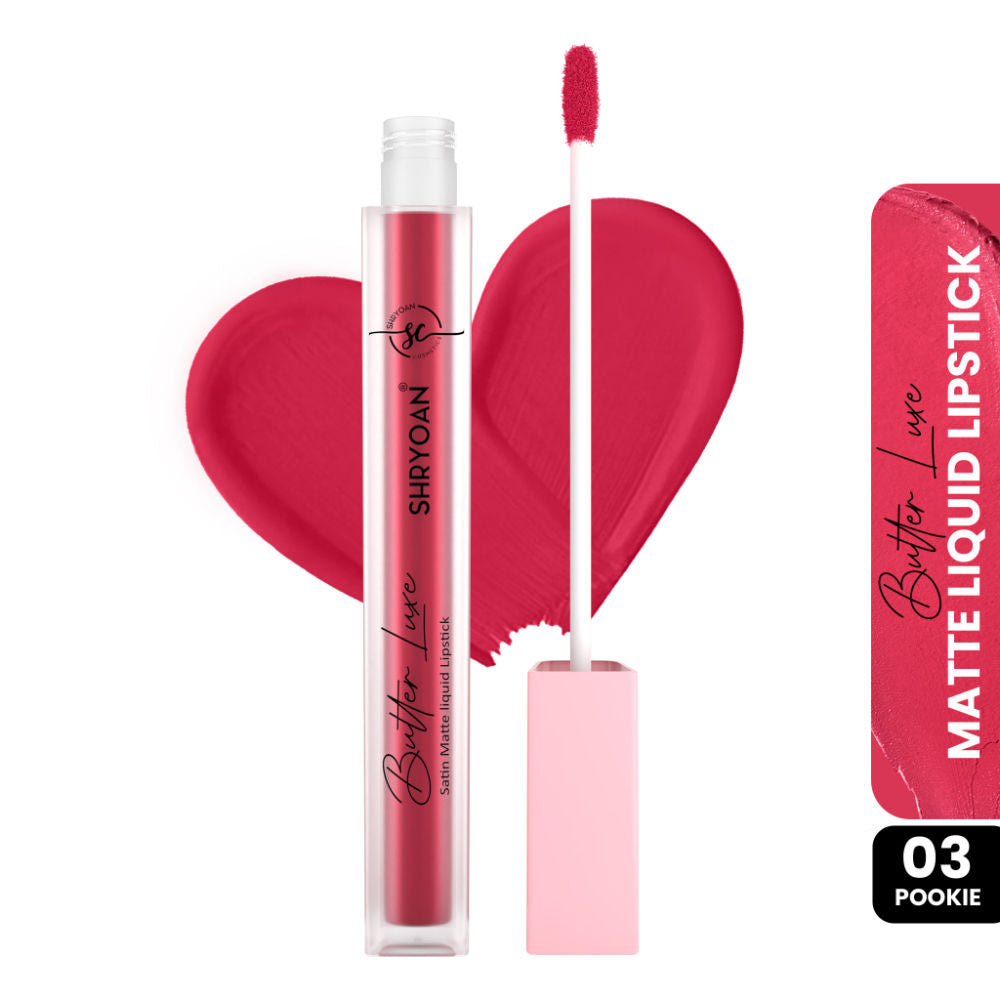Butter Luxe Satin Matte Liquid Lipstick - Pookie 03