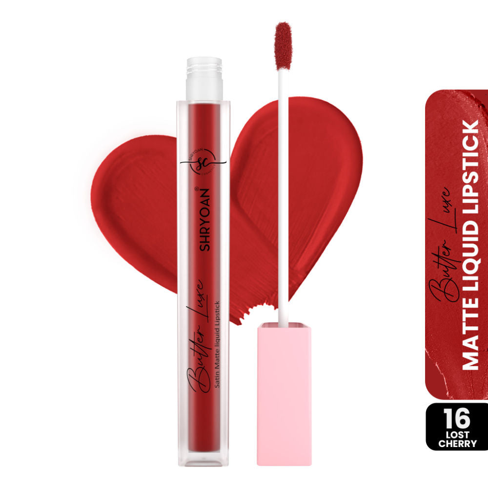 Butter Luxe Satin Matte Liquid Lipstick - Lost Cherry 16