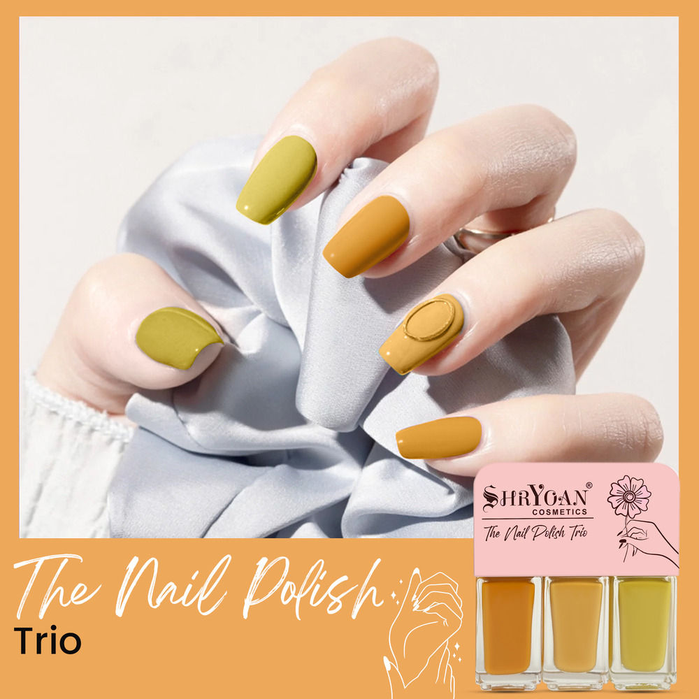 Long Lasting Gel Nail Polish Trio