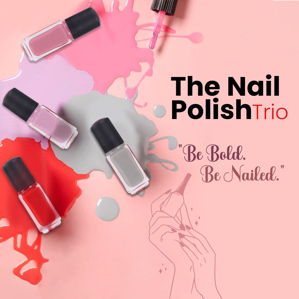 Long Lasting Gel Nail Polish Trio
