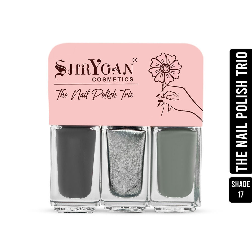 Long Lasting Gel Nail Polish Trio - Shade 17