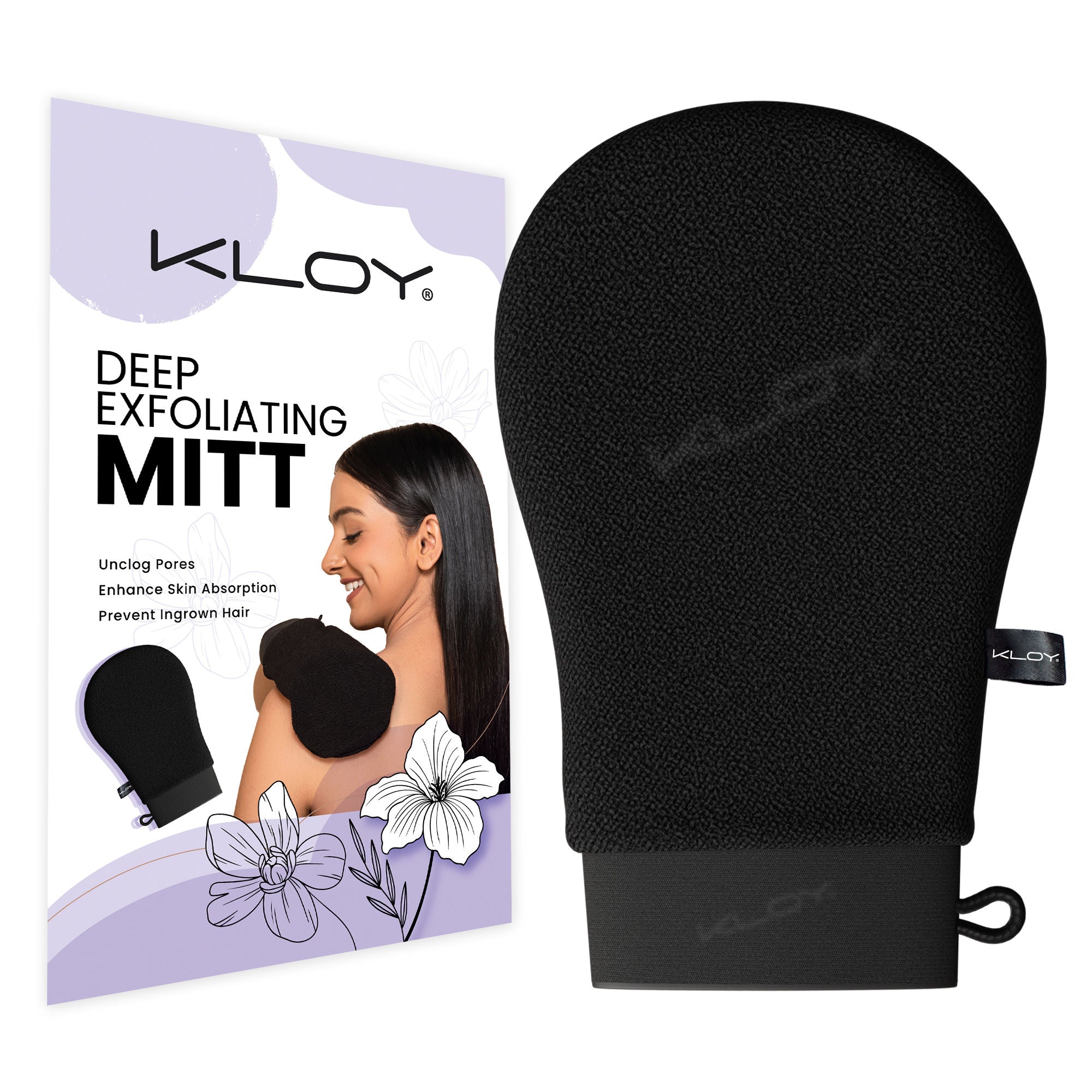 Korean Style Bath Mitt for Exfoliation & Body Cleanser