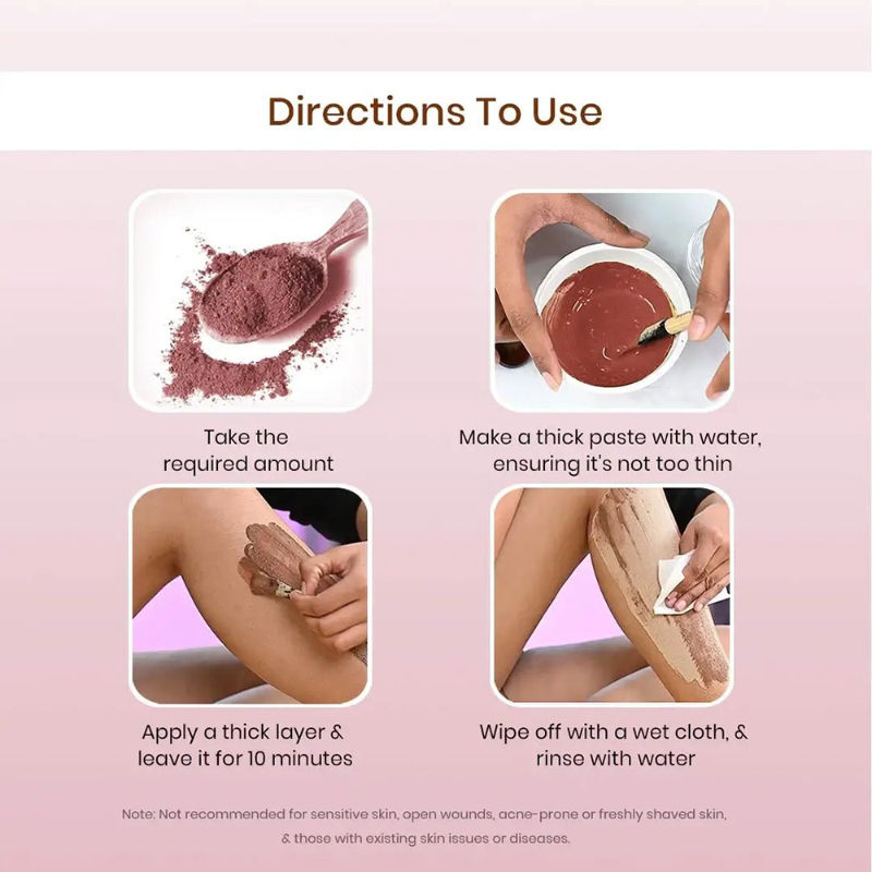 Rose Hair Removal Powder