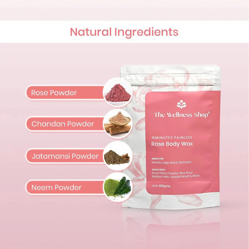 Rose Hair Removal Powder