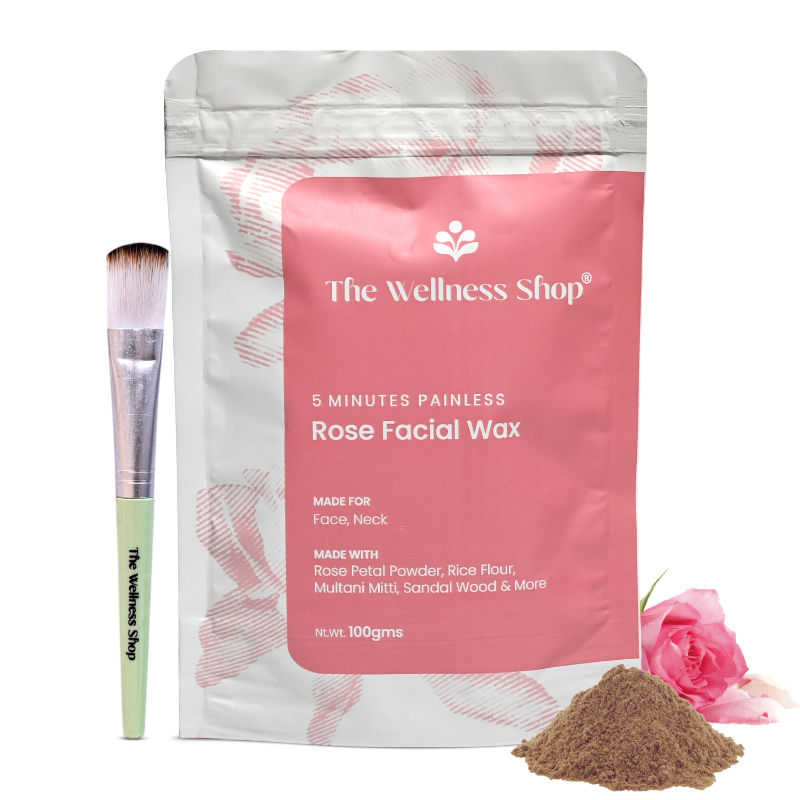 Rose Facial Wax Powder