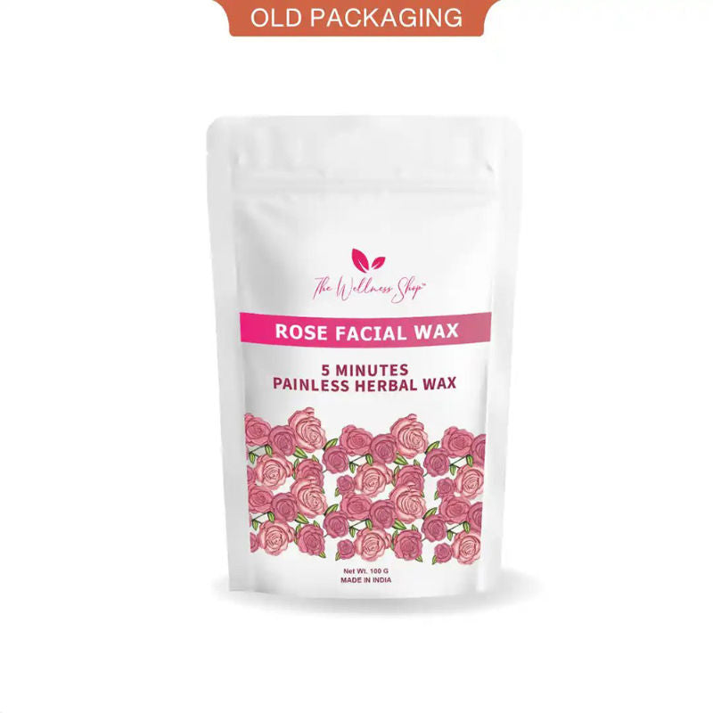 Rose Facial Wax Powder