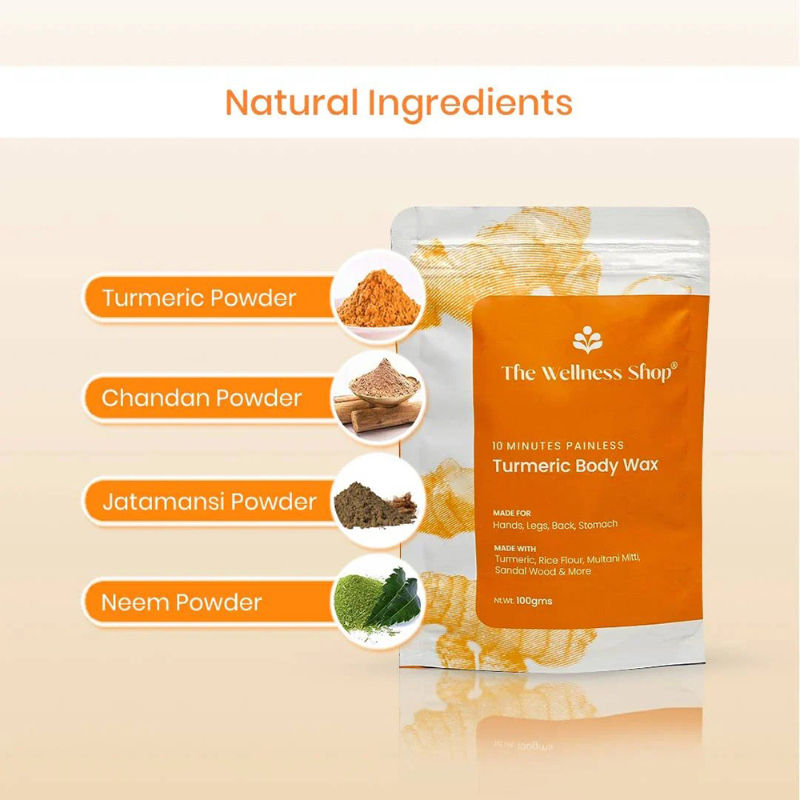 Turmeric Full Body Wax Powder