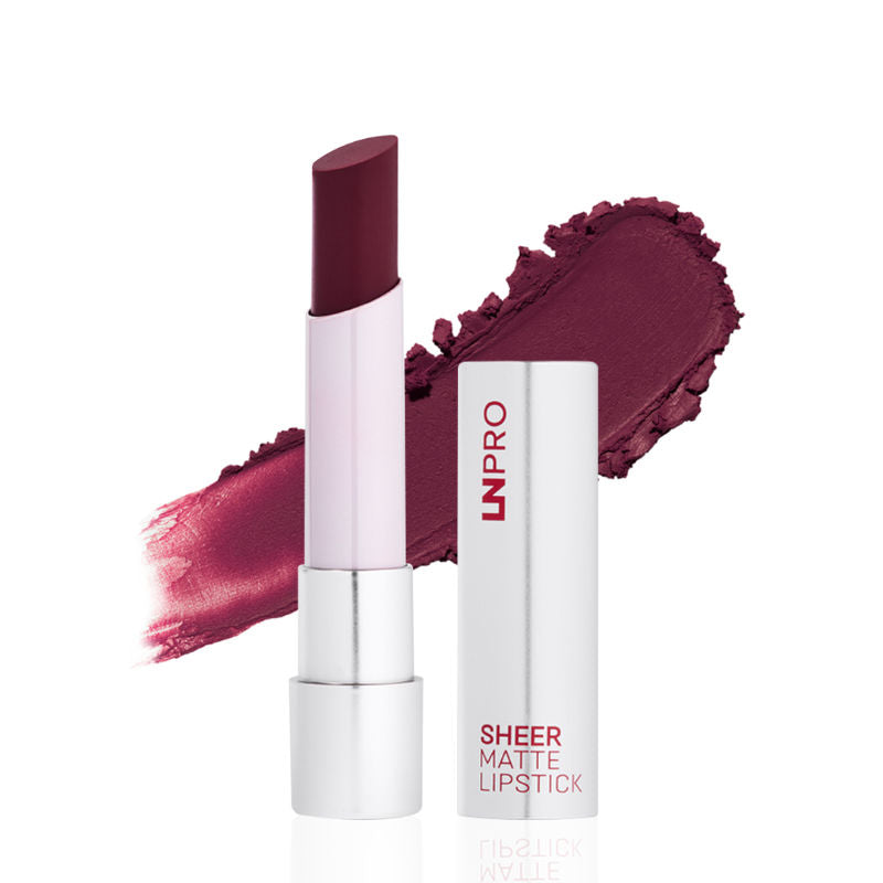 Sheer-Matte Lipstick - Black Cherry