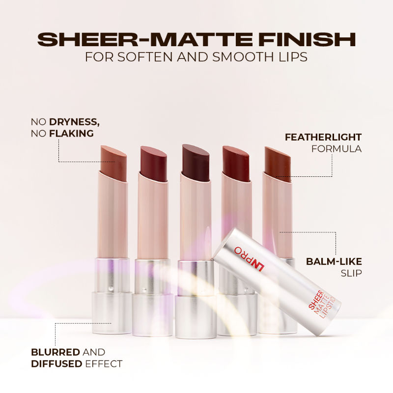 Sheer-Matte Lipstick