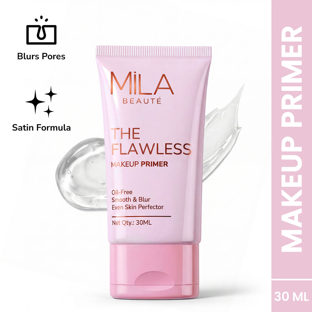 The Flawless Oil Free Makeup Primer Smoothens and Blurs Pores