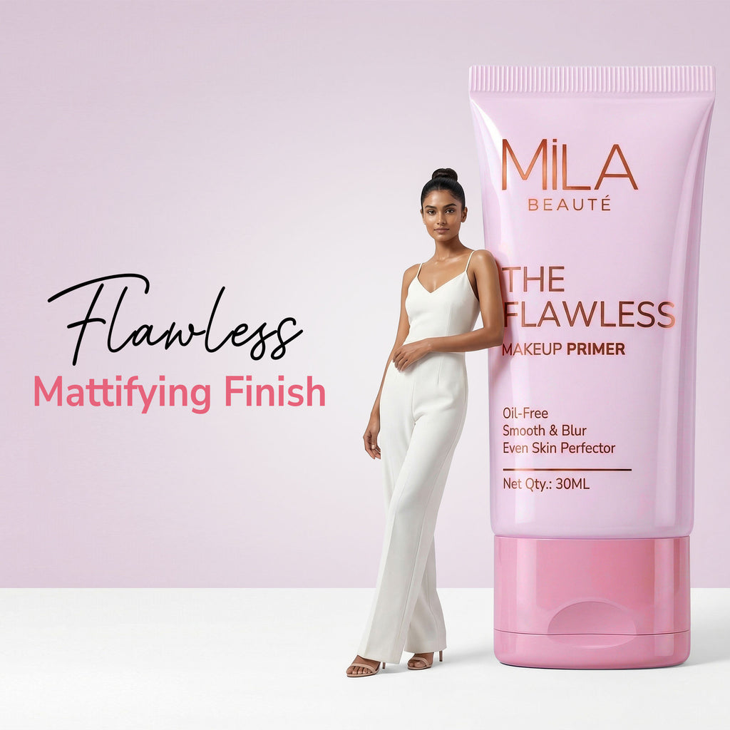 The Flawless Oil Free Makeup Primer Smoothens and Blurs Pores