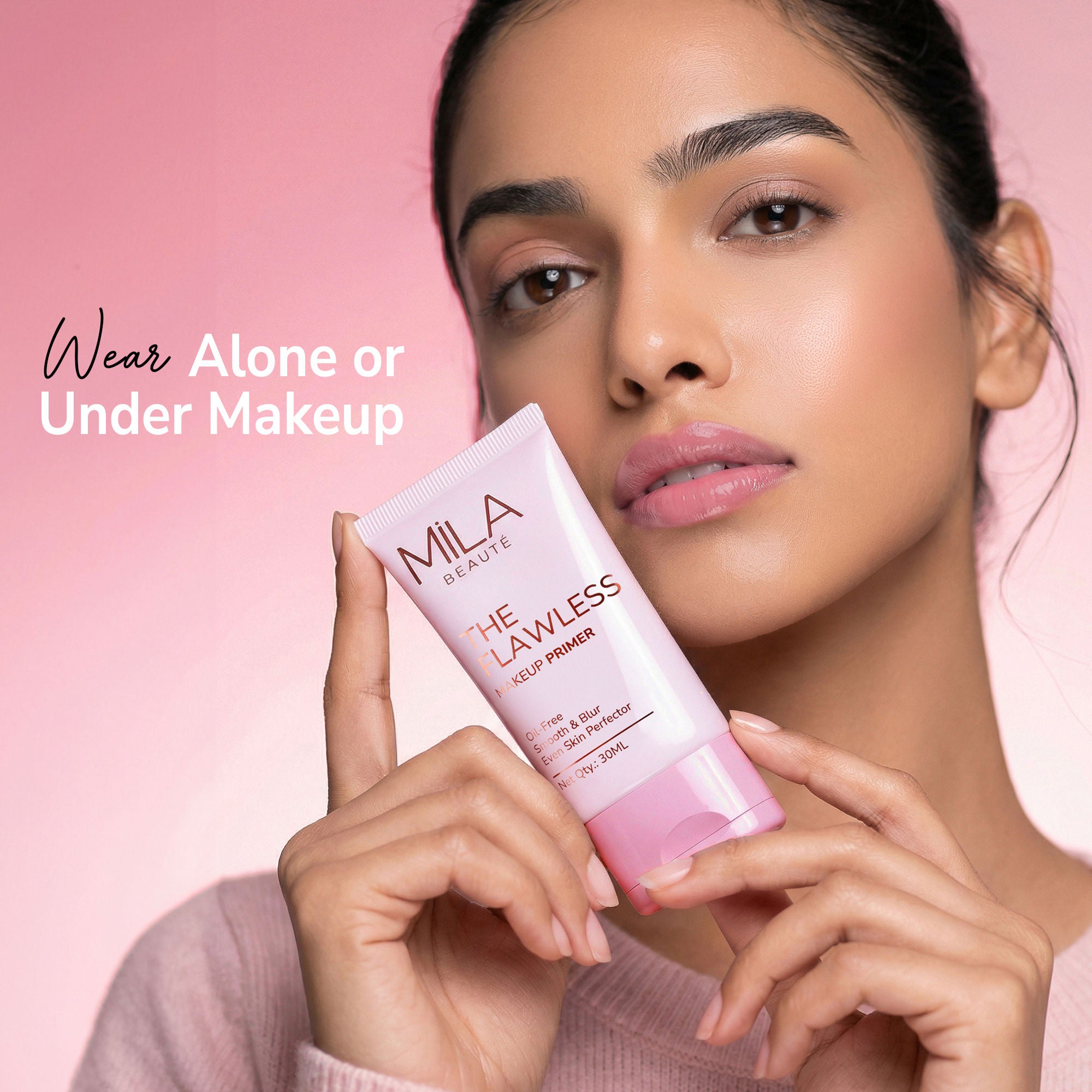 The Flawless Oil Free Makeup Primer Smoothens and Blurs Pores