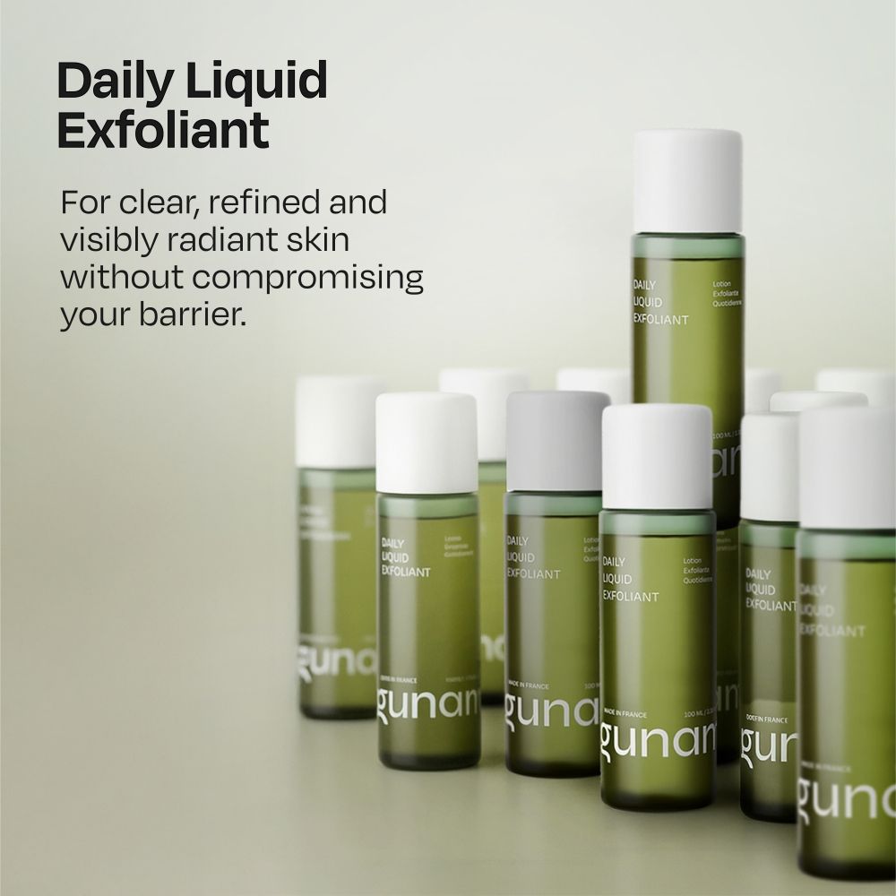 Daily Liquid Exfoliant Alcohol Free Toner With AHA BHA + Niacinamide + Lactic & Glycolic Acid