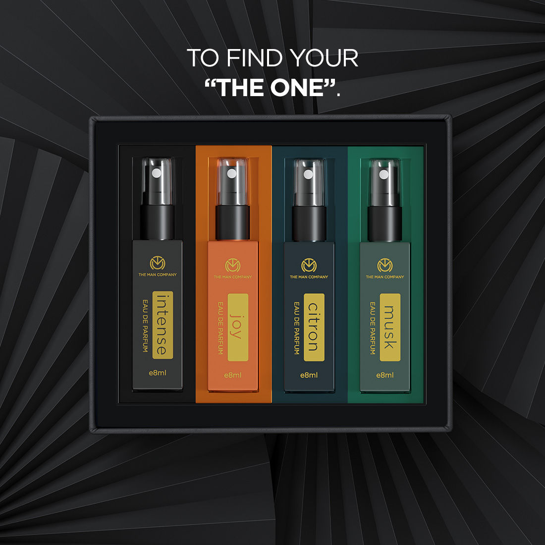 Perfume Box (Joy + Citron + Musk + Intense) For Him