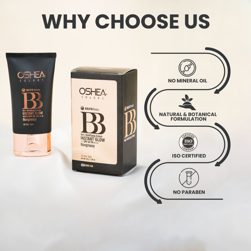 9-In-1 Mattifying Instant Glow BB Cream - 001 Ivory Fair