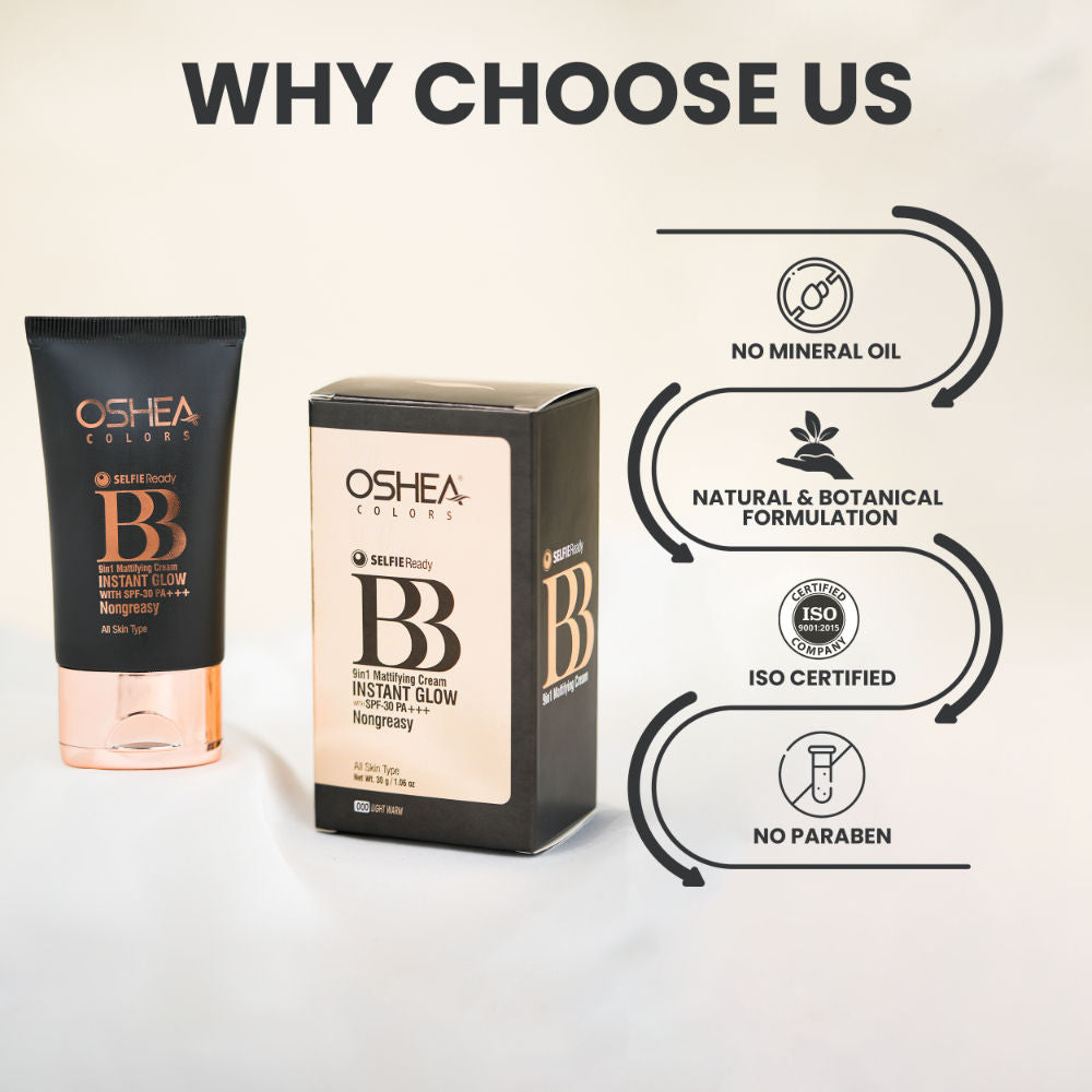 9 In 1 Mattifying BB Cream - 000 Light Warm