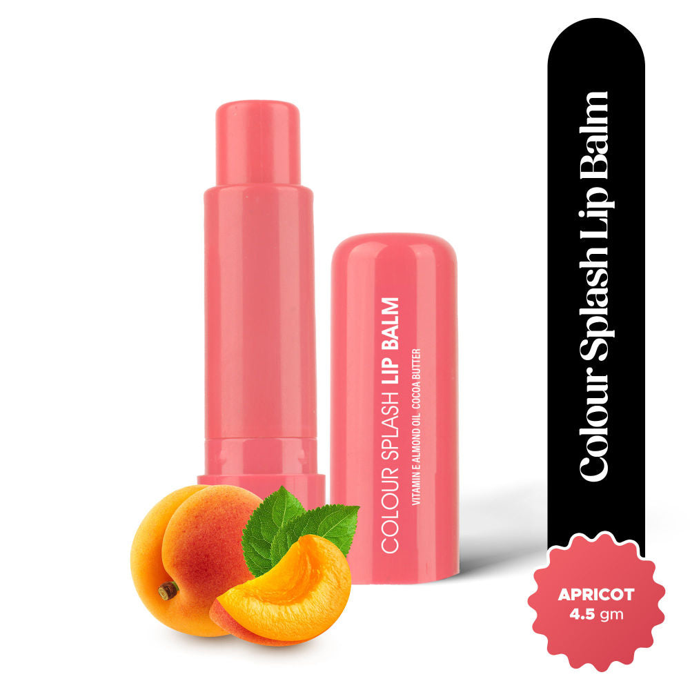 Colour Splash Lip Balm With SPF 15 - Apricot 04