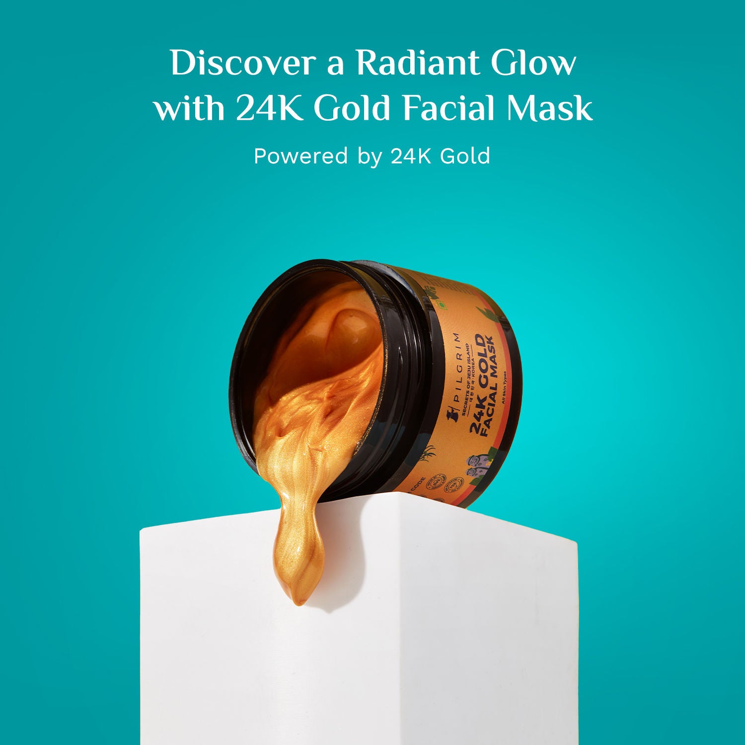 24K Gold Facial Mask for Glowing & Radiant Skin Depigmentation