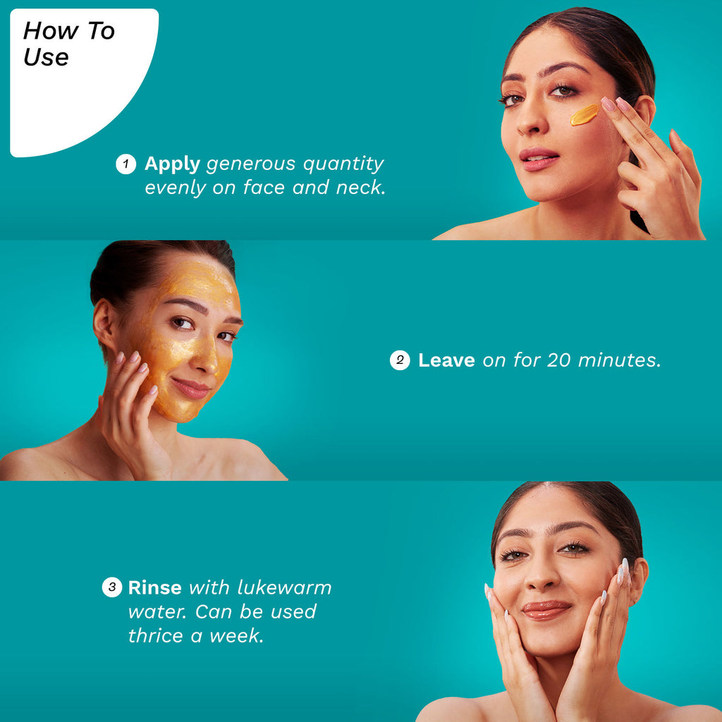 24K Gold Facial Mask for Glowing & Radiant Skin Depigmentation