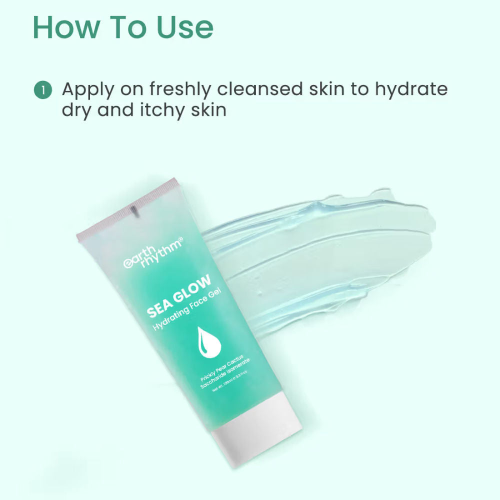 Hydrating Sea Glow Gel, 72 Hour Hydration, Oil Free and Lightweight