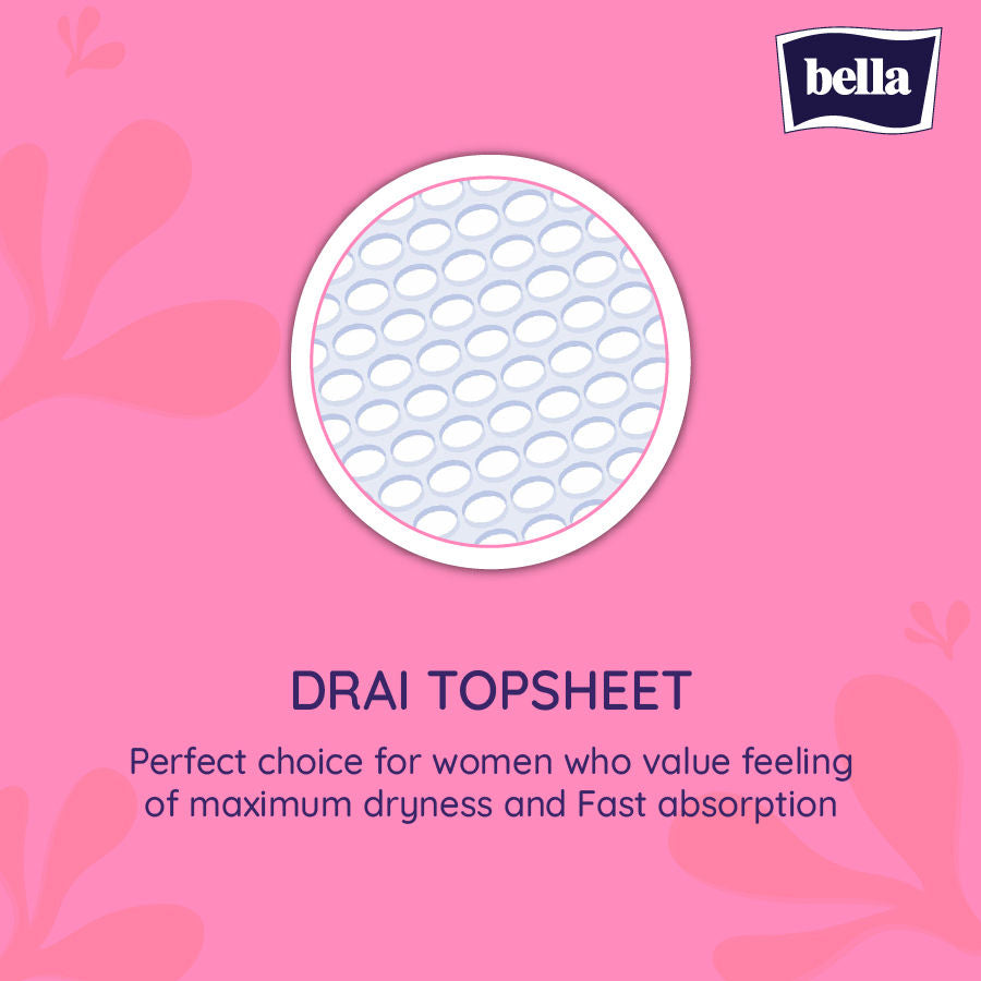 Classic Comfort Maxi Drai, Breathable Sanitary Pads with Wings, Heavy Flow (20 Pcs)