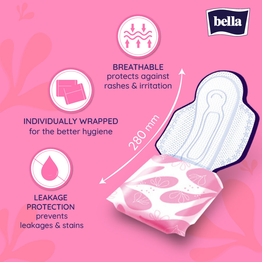 Classic Comfort Maxi Drai, Breathable Sanitary Pads with Wings, Heavy Flow (20 Pcs)