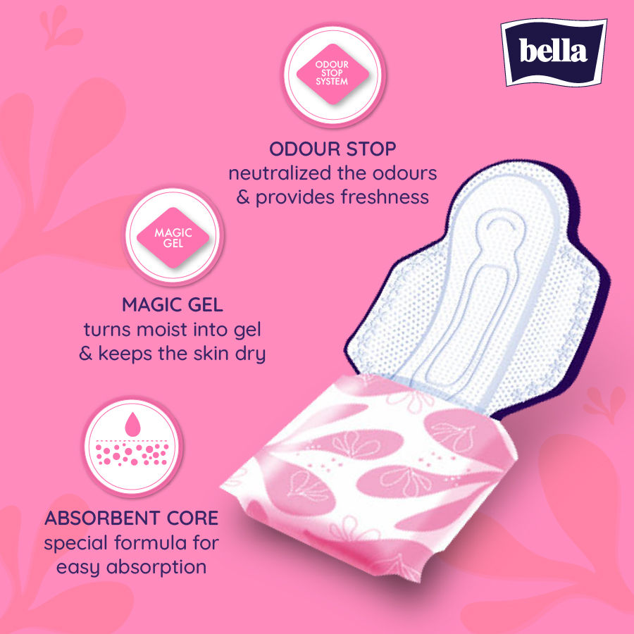 Classic Comfort Maxi Drai, Breathable Sanitary Pads with Wings, Heavy Flow (20 Pcs)
