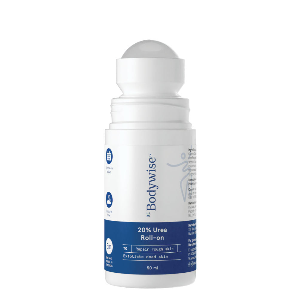 20% Urea Foot & Heel Roll On For Dry Feet & Cracked Heels With Urea & Lactic Acid