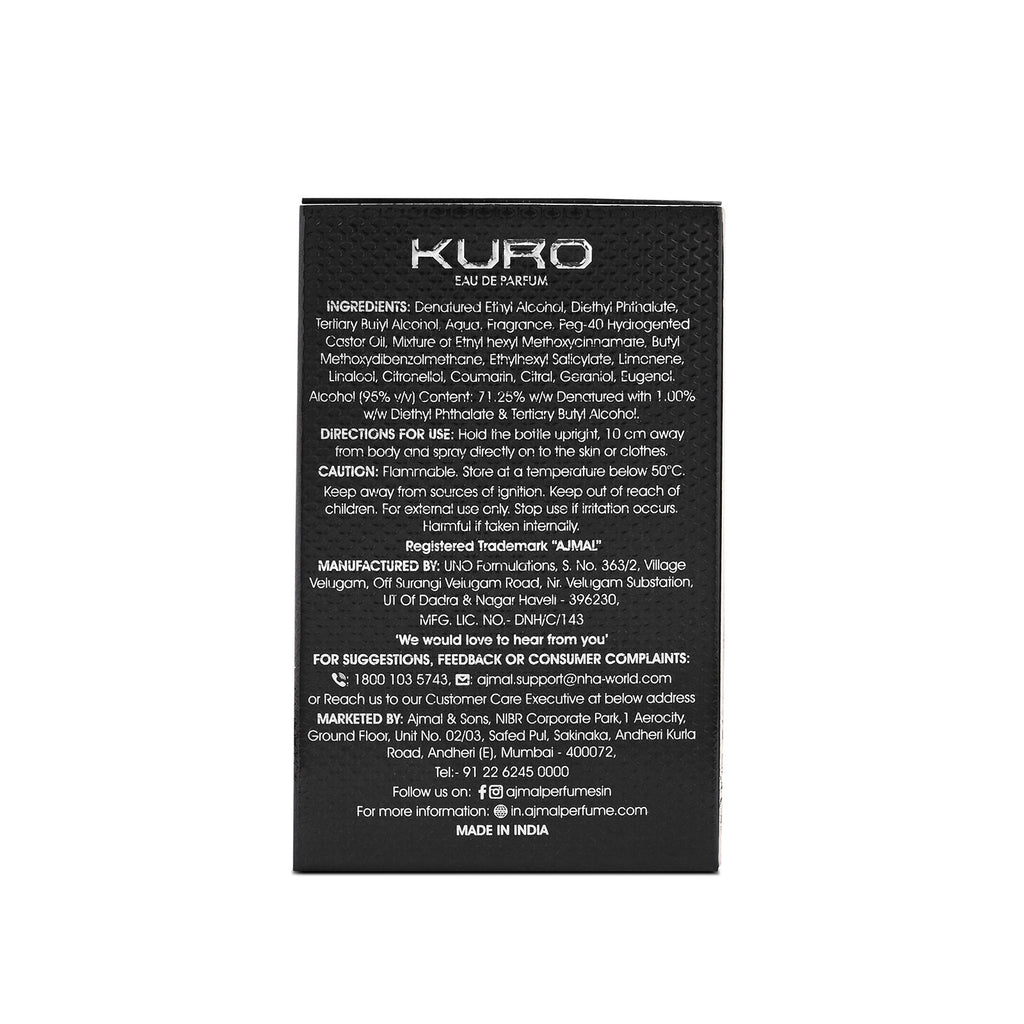 Kuro Perfume For Men