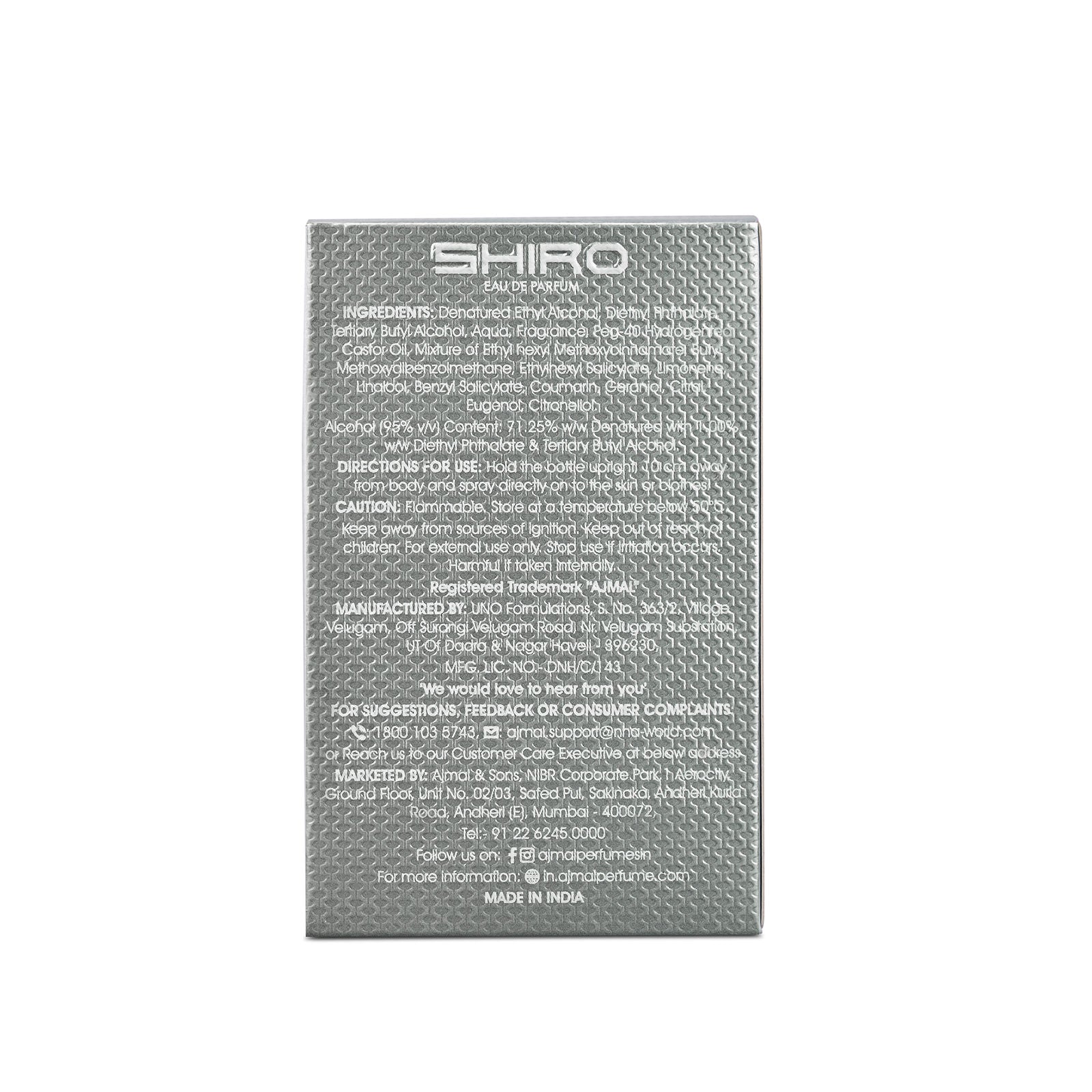 Shiro Perfume For Men