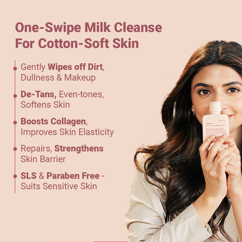 Peptide Face Cleansing Milk - Milk Muse