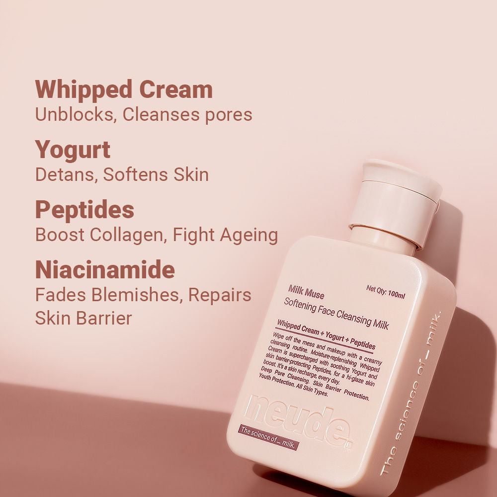 Peptide Face Cleansing Milk - Milk Muse