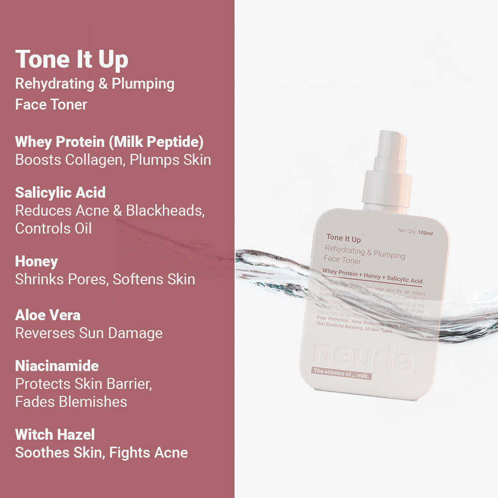 Milk Peptide Rehydrating & Plumping Face Toner