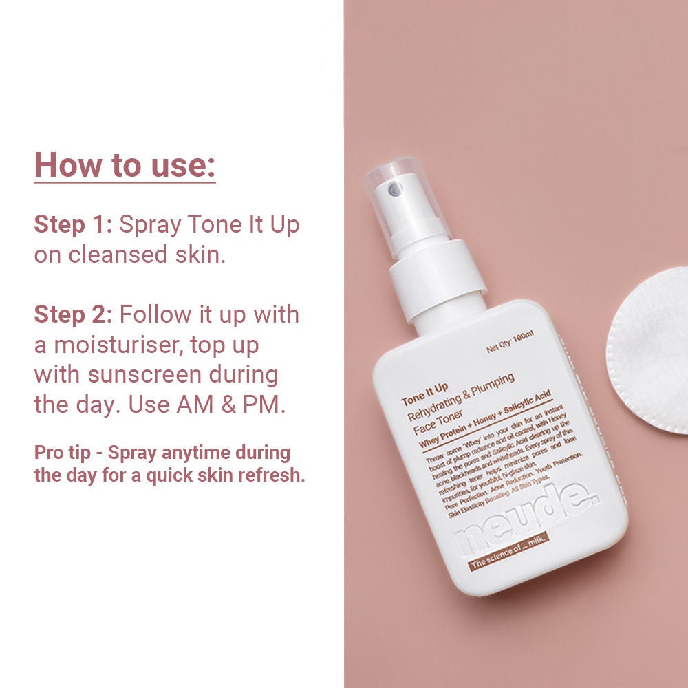 Milk Peptide Rehydrating & Plumping Face Toner