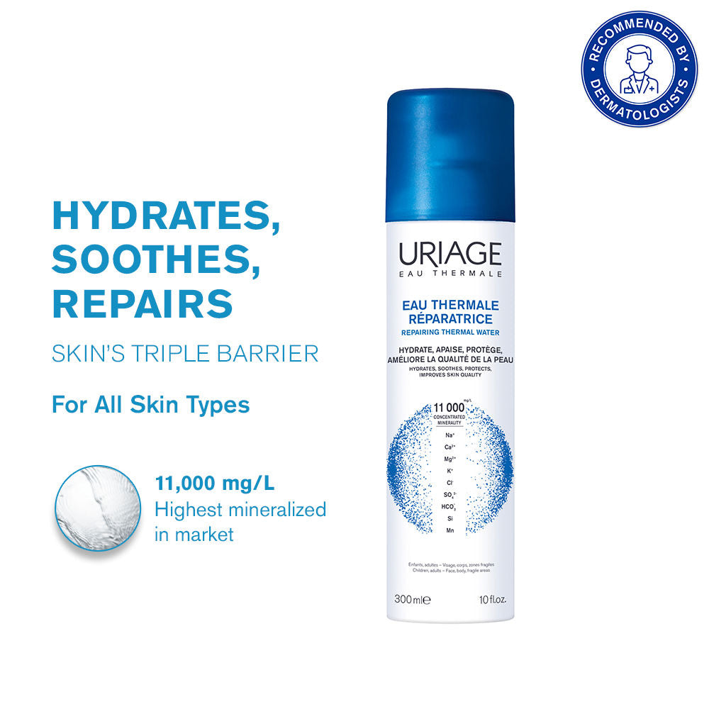 Thermal Water With Active Mineral Composition, Hydration & Moisturization For All Skin Types