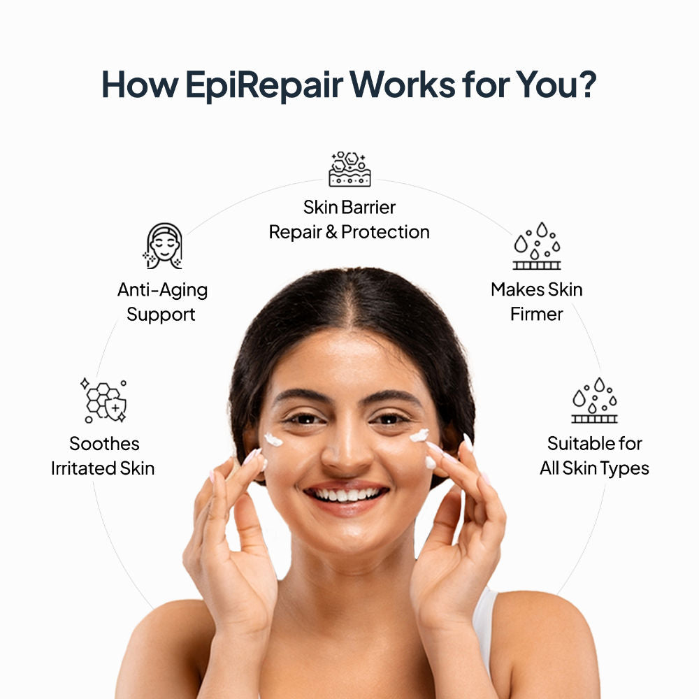 EpiRepair Night Cream with Peptides, Ceramides & Fermented Aloe For All Skin Types