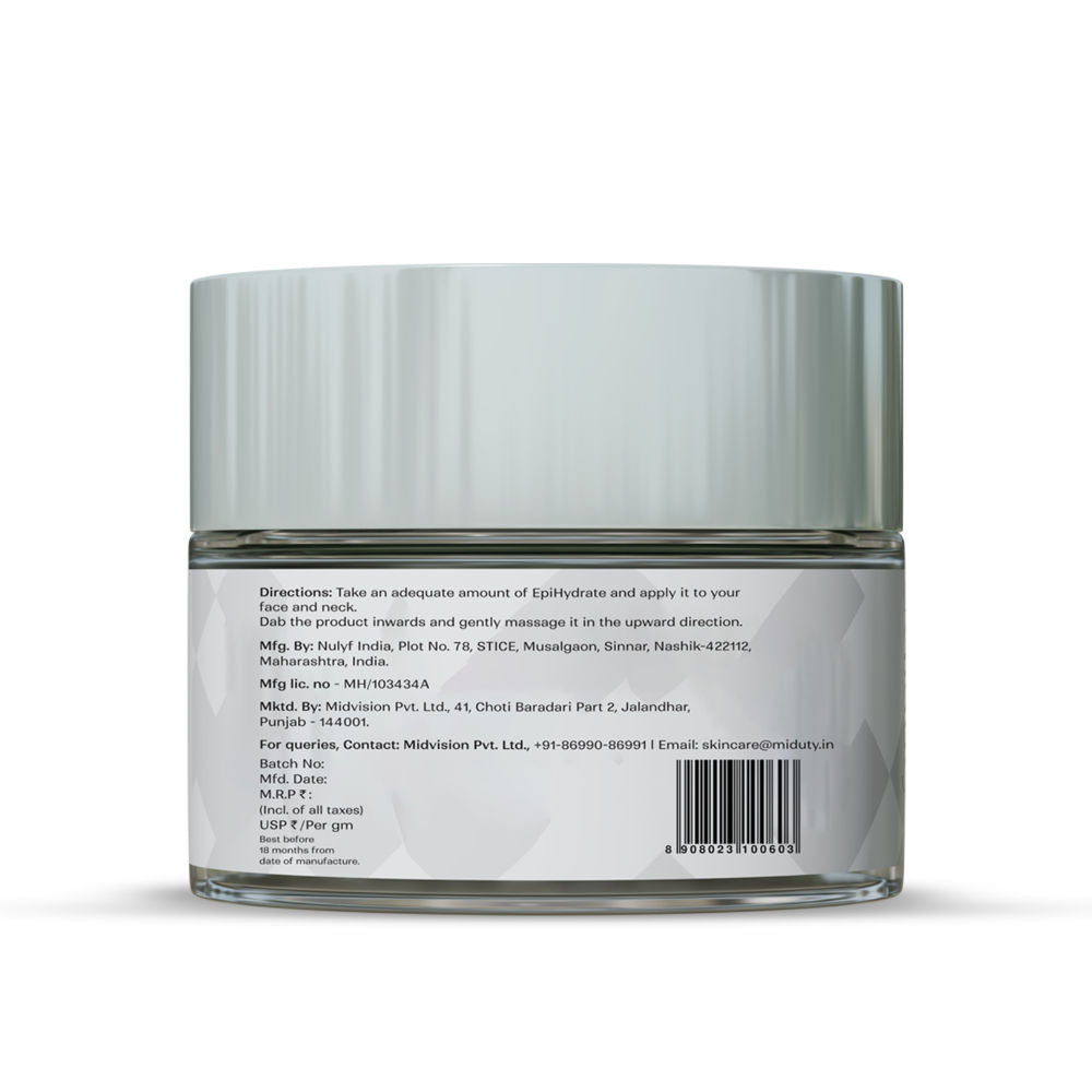 EpiHydrate 72 Hrs Moisture Lock Hyaluronic Acid Skin Hydration Lightweight Gel