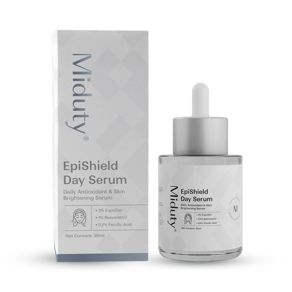 EpiShield Day Serum Vitamin C Hyaluronic Acid Sun Protection Skin Hydration