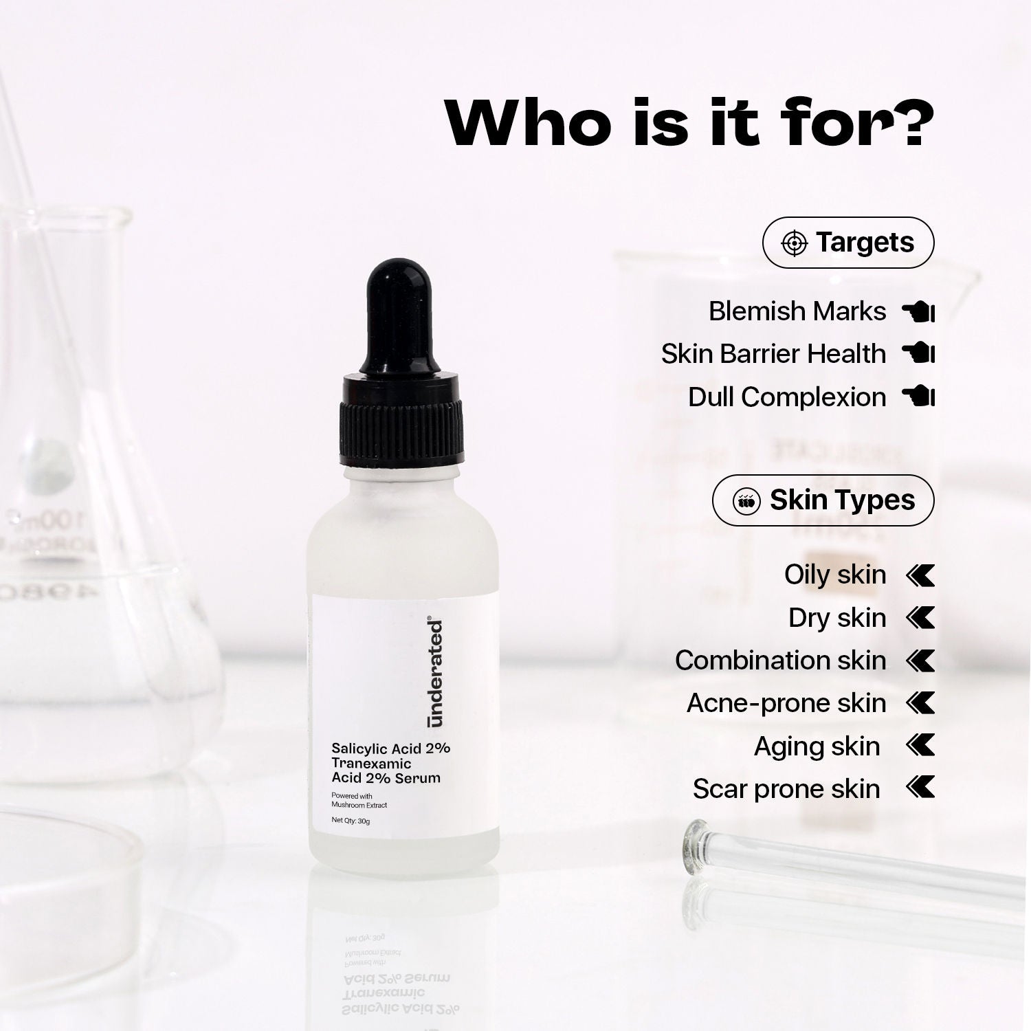 Salicylic Acid 2%, Tranexamic Acid 2% Serum