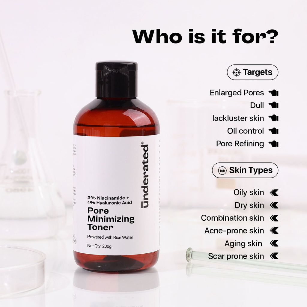 Niacinamide 3% Hyaluronic Acid 1% Pore Minimizing Toner