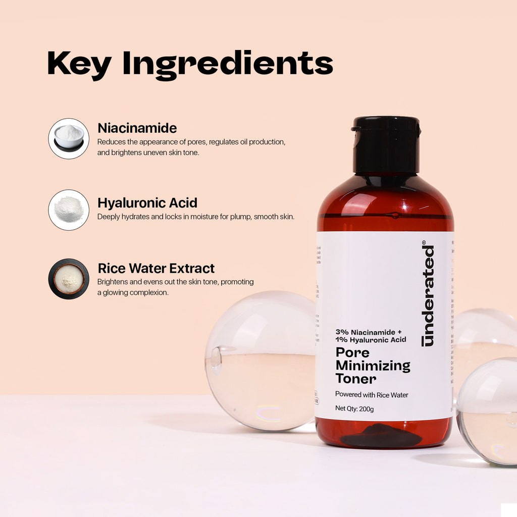Niacinamide 3% Hyaluronic Acid 1% Pore Minimizing Toner