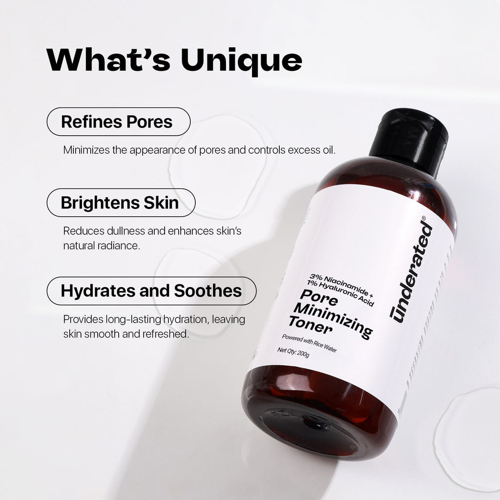 Niacinamide 3% Hyaluronic Acid 1% Pore Minimizing Toner