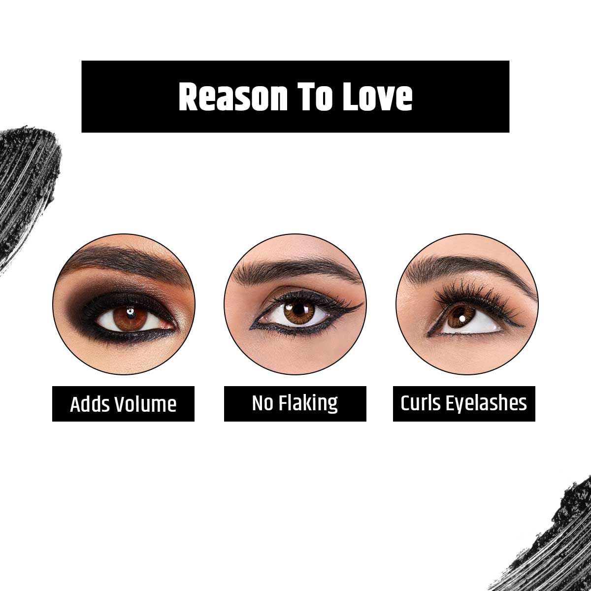 Ultra Curl Perfect Mascara, Long Wear & Waterproof - Black